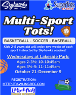 Multi-Sport Tots Program!