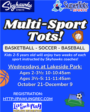 Multi-Sport Tots Program!