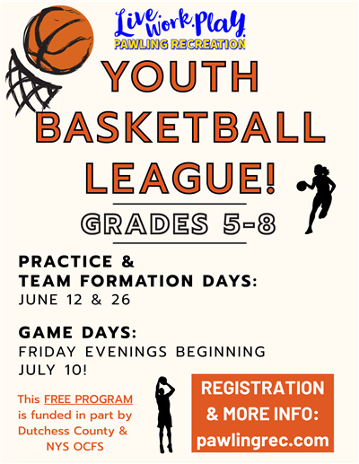 Youth Bball summer league flyer Youth Bball summer league flyer