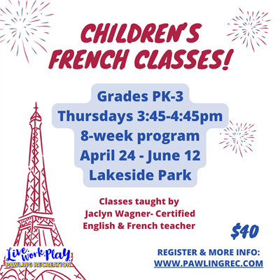 french class flyer