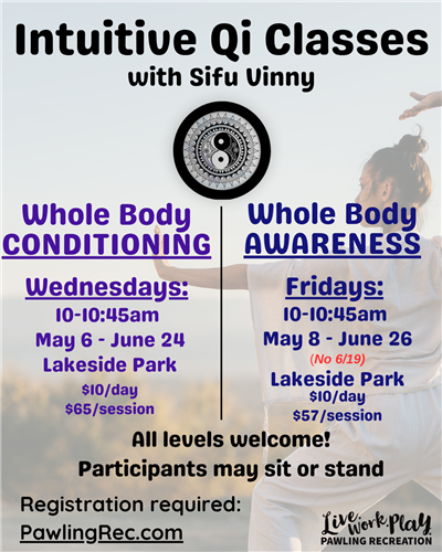 Tai Chi Classes May-June