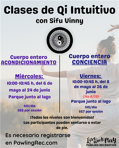 Tai Chi Classes May-June (Spanish)