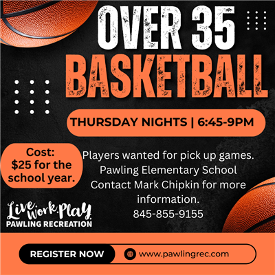 Over 35 BBall flyer