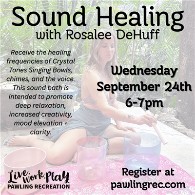 Sound bath 9/24/25
