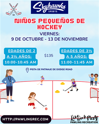 Hockey Tots- Fall 2026 Hockey Tots- Fall 2026