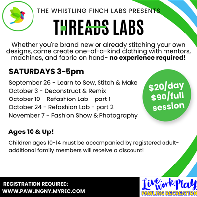 Threads Lab flyer- Fall 2026
