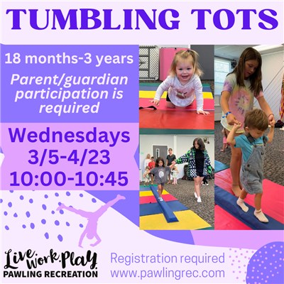 Tumbling Tots flyer