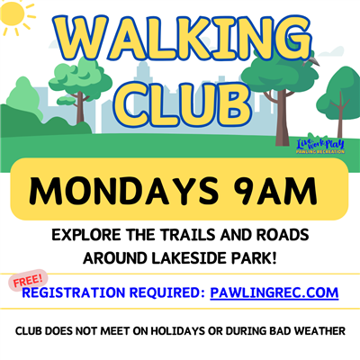 walking club flyer