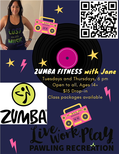 Zumba promo flyer